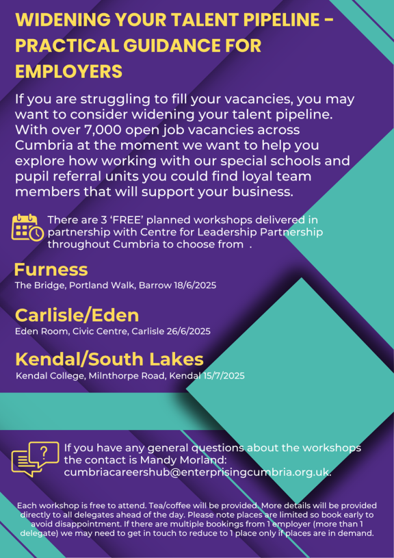 Widening your talent pipeline flyer