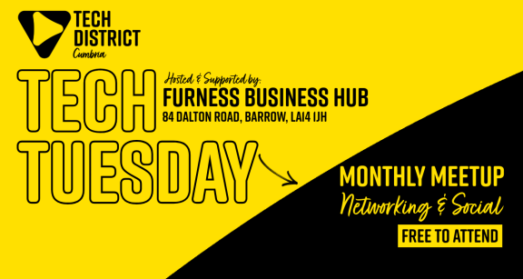 Tech District promo graphic (Decorative)