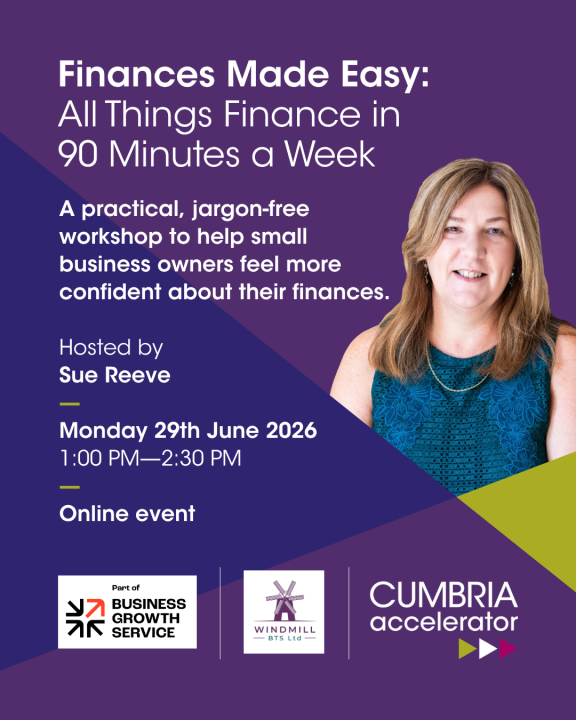 Finances made easy with Sue Reeve