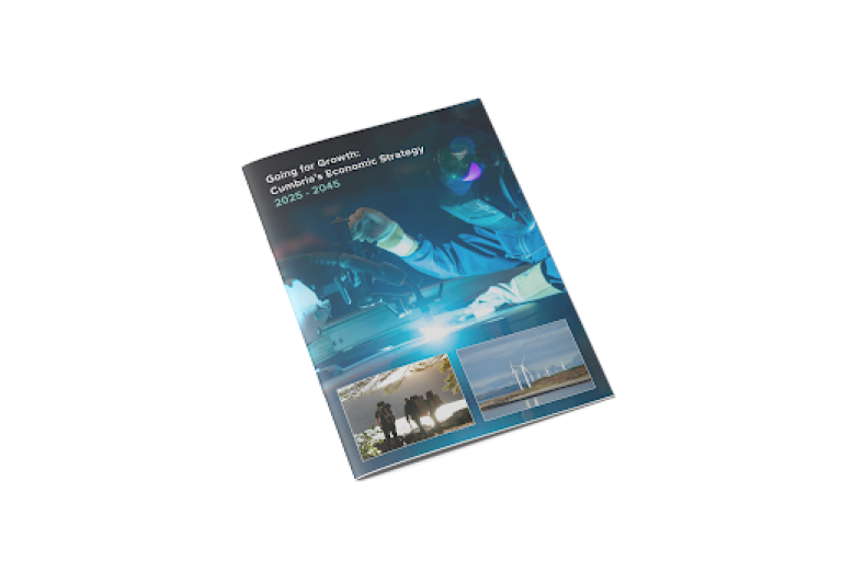 Front cover of Cumbria's Going for Growth Strategy Report