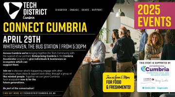 Connect Cumbria event flyer