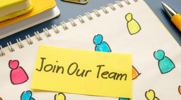 Join Our Team post it note
