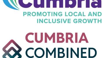 Enterprising Cumbria ogo and Cumbria Combined Authority logo